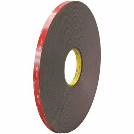 BSC PREFERRED 1/2'' x 5 yds. Black 3M 4947F VHB Tape VHB494712R